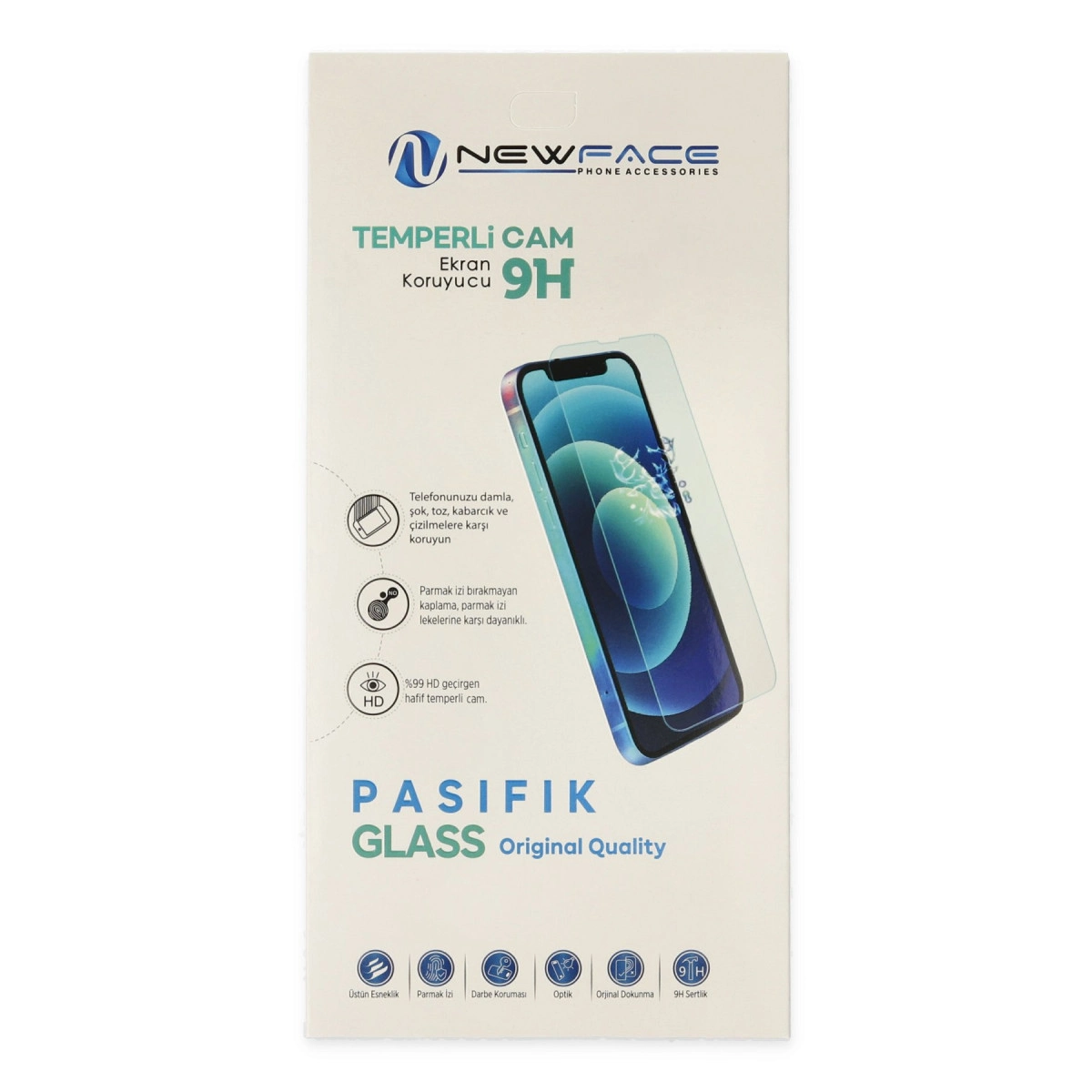 Apple İphone 13 Pro Max Pasifik Cam Ekran Koruyucu