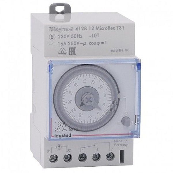 Legrand 412812 Yatay Zaman Saati Analog