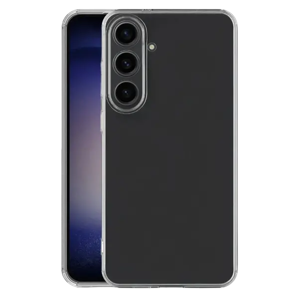 Samsung Galaxy S26 Lüx Şeffaf Silikon - Şeffaf