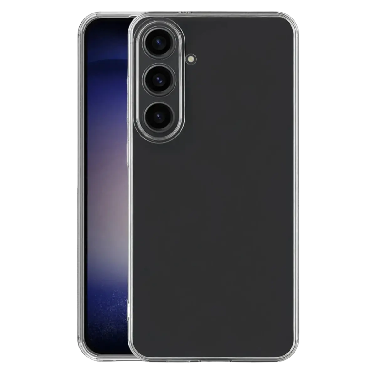 Samsung Galaxy S26 Plus Lüx Şeffaf Silikon - Şeffaf