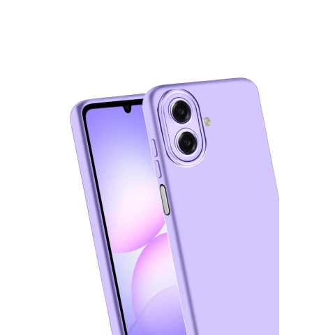 Samsung Galaxy A07 4g First Silikon - Lila