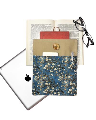 Kitap ve tablet taşıma çantası, Book Sleeve, Ebook Bag, badem ağacı