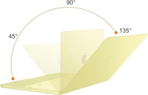 Macbook Neo 13 İnç A18 Pro A3404 ile Uyumlu Kılıf +2adet Ekran Koruyucu +OTG +Klavye Koruyucu Sarı