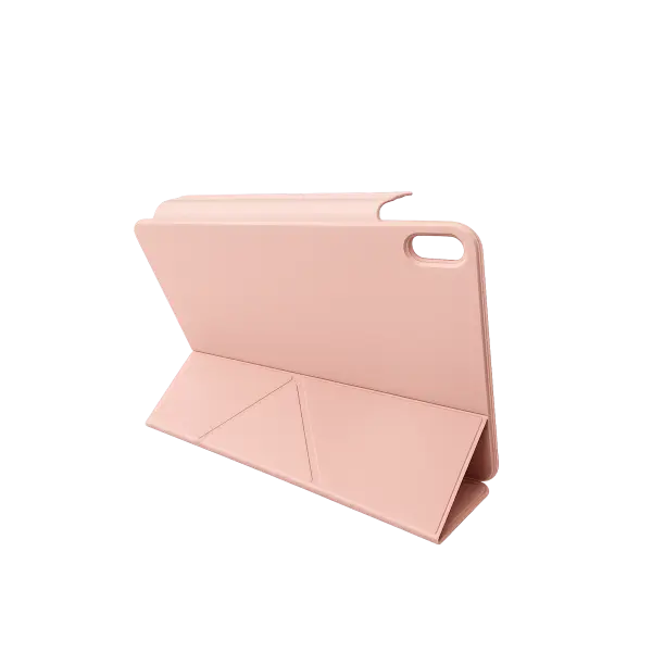 Apple iPad 2025 10.9 10.Nesil (A16) Edz Manyetik Standlı Tablet Kılıfı - Rose Gold