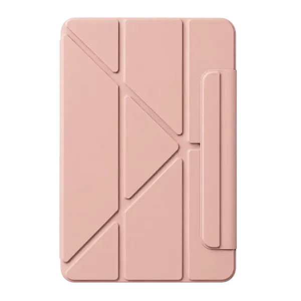 Apple iPad 2025 10.9 10.Nesil (A16) Edz Manyetik Standlı Tablet Kılıfı - Rose Gold
