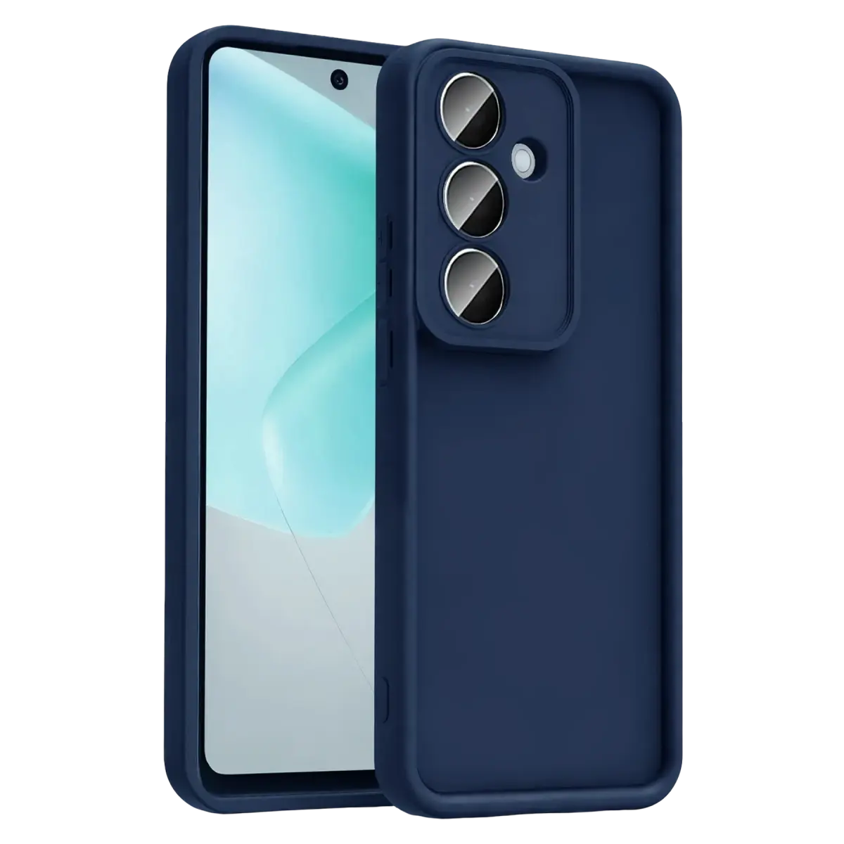 Samsung Galaxy A37 5G Viera Silikon - Lacivert