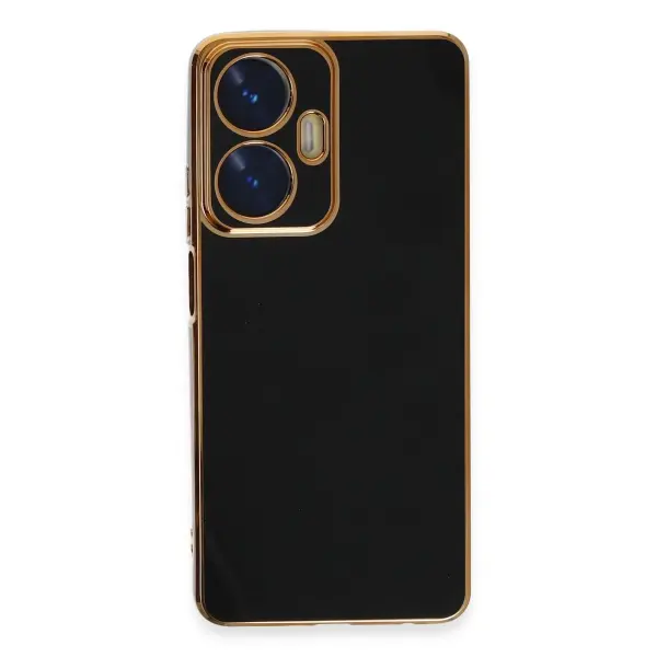 Realme C55 Kılıf Volet Silikon - Siyah