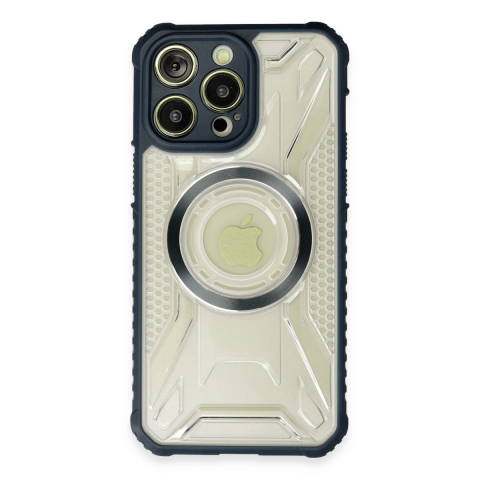 Apple İphone 14 Pro Max Kılıf Prag Magneticsafe Kapak - Lacivert