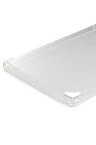 iPad 9.7 2017 (5.Nesil) ile Uyumlu, Nitro Anti Shock Silikon Tablet Kılıfı, Renksiz