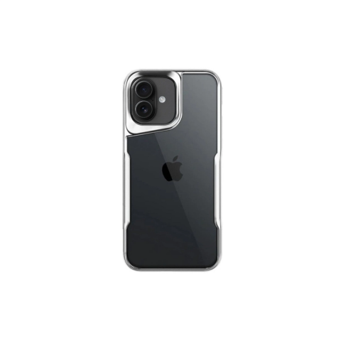 Apple İphone 16 Kılıf Boyi Silikon Kapak - Gümüş