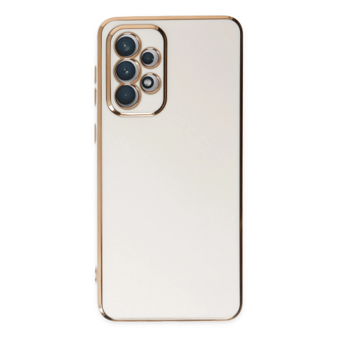 Samsung Galaxy A73 5g Kılıf Volet Silikon - Beyaz