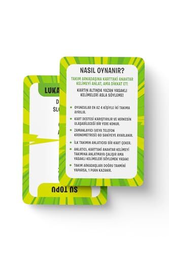 Don't Say It! Spor Yasaklı Kelime Oyunu, 12 Yaş ve Üzeri, 4+ Oyuncu, Parti Oyunu, Türkçe