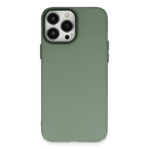Apple İphone 14 Pro Max Kılıf Modos Metal Kapak - Koyu Yeşil