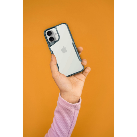 Apple İphone 16 Kılıf Boyi Silikon Kapak - Turkuaz