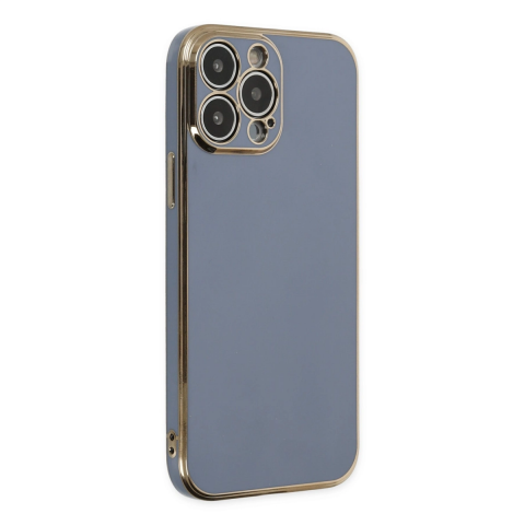 Apple İphone 14 Pro Max Kılıf Volet Silikon - Mavi