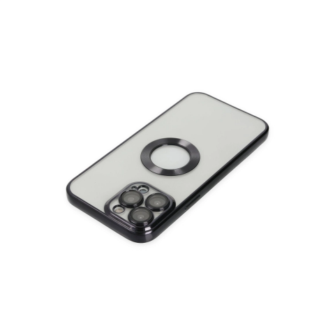 Apple İphone 13 Pro Kılıf Slot Silikon - Siyah