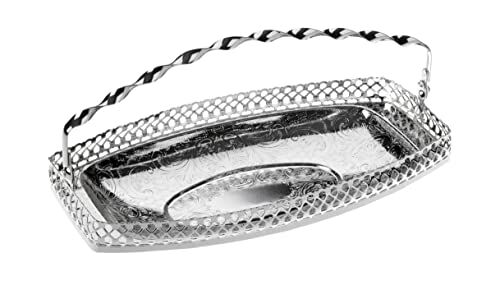 Saplı Oval Kurabiyelik, 24 X 12,5 CM