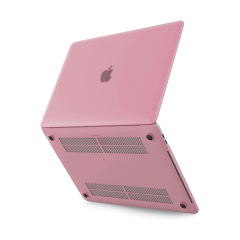 Apple Macbook Pro 13 2020 Macbook Buzlu Kapak - Pembe
