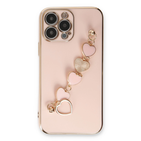 Apple İphone 14 Pro Kılıf Esila Silikon - Pudra