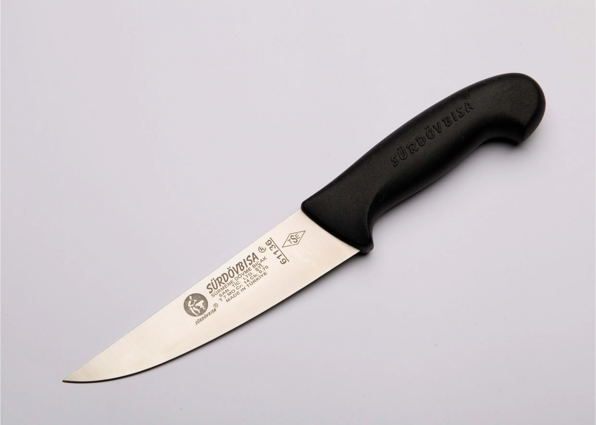 Sürmene  61035 Kasap Kurban Yüzme Bıçağı 14.5 Cm, Plastik Sap