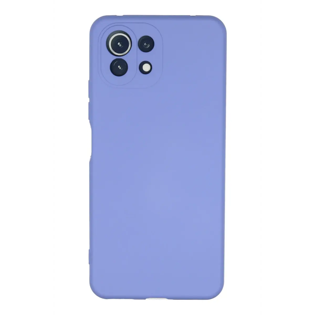 Xiaomi Mİ 11 Lite Kılıf Nano içi Kadife Silikon - Lila