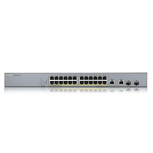 GS1350-26HP 24 Port 10/100/1000 24xPOE 375W +2SFP Yönetilebilir Switch