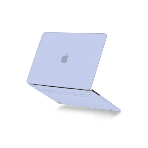 Apple Macbook Pro 13 2021 Macbook Buzlu Kapak - Lila