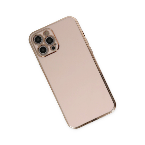 Apple İphone 12 Pro Kılıf Volet Silikon - Pembe