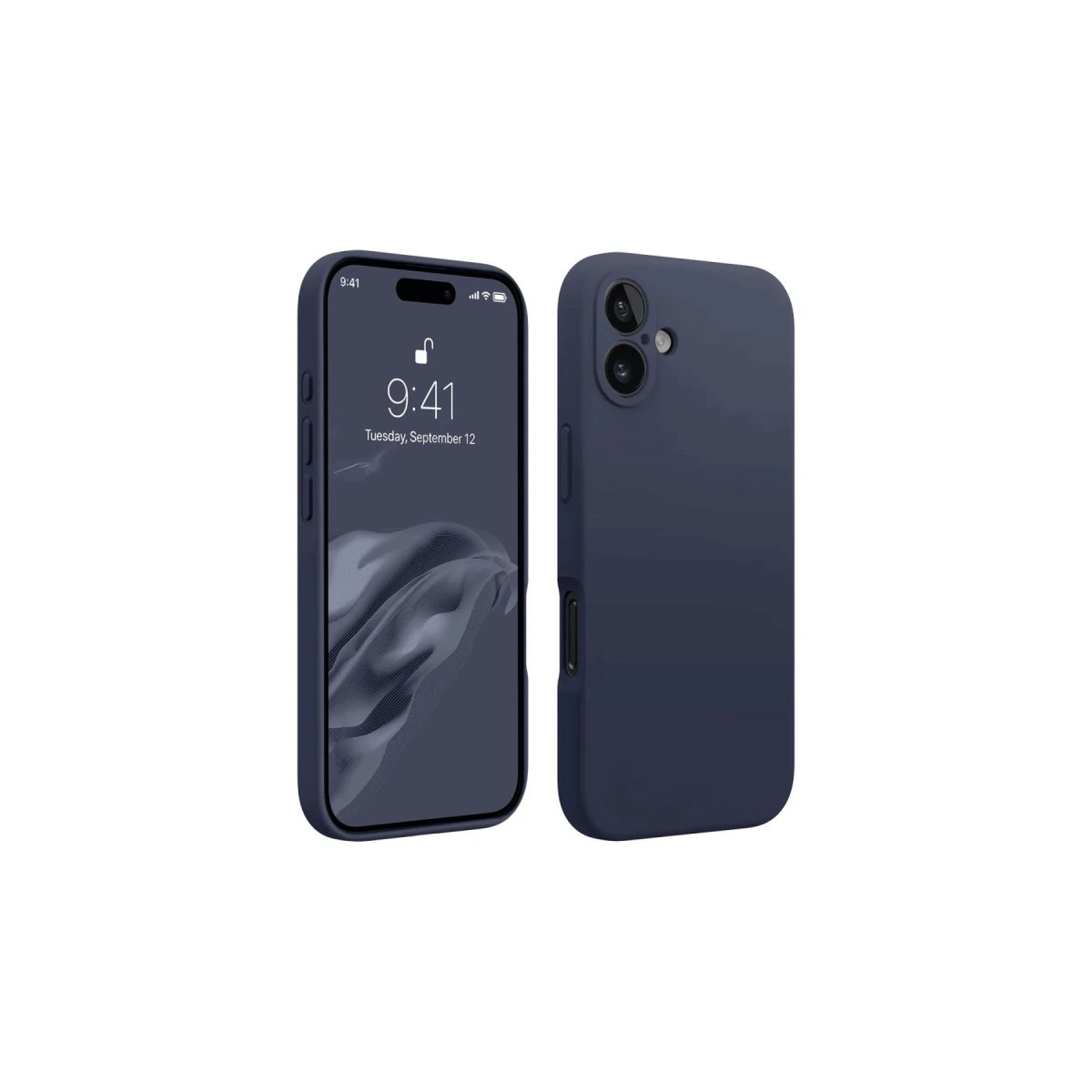 Apple İphone 16 Plus Kılıf First Silikon - Lacivert