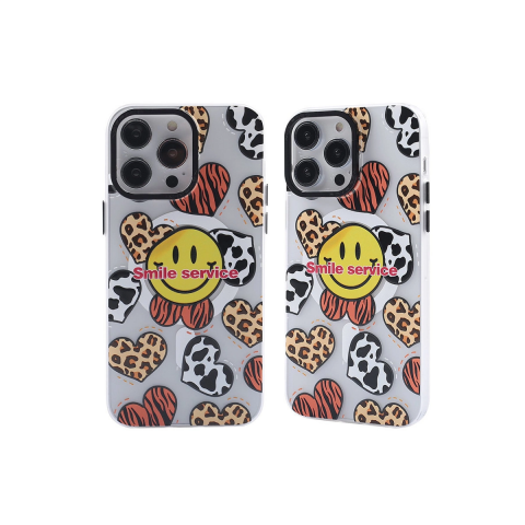 Apple İphone 14 Pro Max Kılıf Apollo Magneticsafe Desenli Kapak - Apollo Şeffaf - 2
