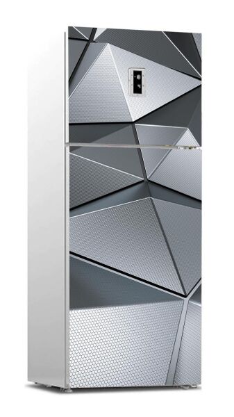 Buzdolabı Sticker Kaplama Dolap Kaplama Etiketi 3D Metal