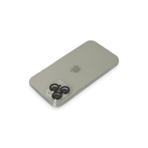 Apple İphone 13 Pro Max Kılıf Luko Lens Silikon - Yeşil