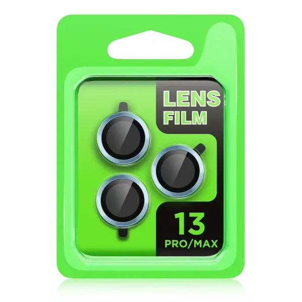 Apple iPhone 13 Pro Max Raze Metal Kamera Lens - Gümüş