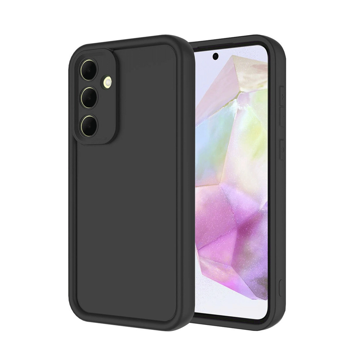 Samsung Galaxy A36 Kılıf Viera Silikon - Siyah