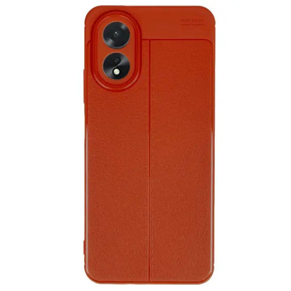 Oppo A38 Kılıf Auto Focus Kapak - Kırmızı