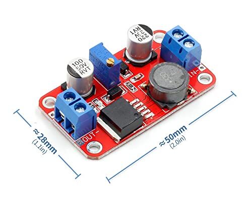 XL6019 5A DC-DC Ayarlanabilir Voltaj Yükseltici Güç Kaynağı Modülü
