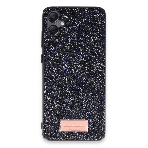 Onegif Samsung Galaxy A05 Bright Simli Kapak - Siyah