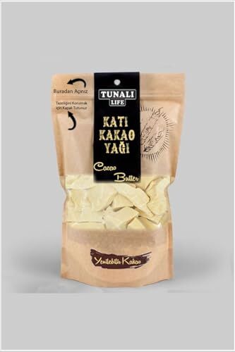 Katı Kakao, Saf Kakao Yağı, Yenilebilir, 1000 g
