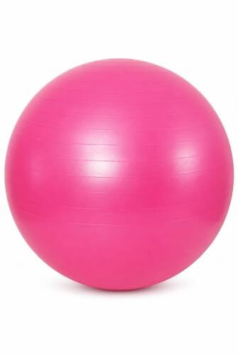 Pilates Topu, 65 cm, Denge ve Egzersiz için, Asorti Renk