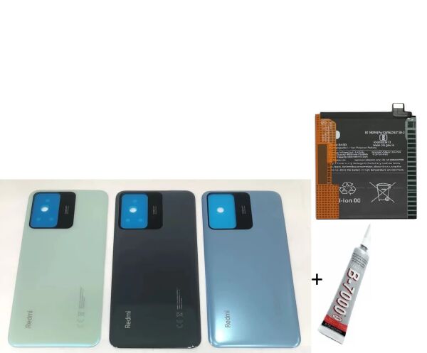 REDMİ NOTE 12S ARKA BATARYA KAPAĞI ,BATARYA VE B70