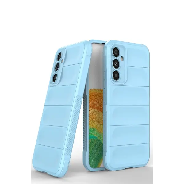 Samsung Galaxy M34 5G Kılıf Optimum Silikon - Sky Blue