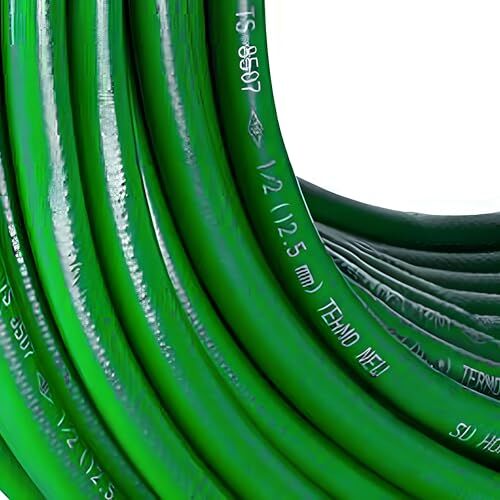 Termo Dayanıklı Katlı Çeşme 3 15 Metre 12.5 mm 1/2 Bahçe Hortumu