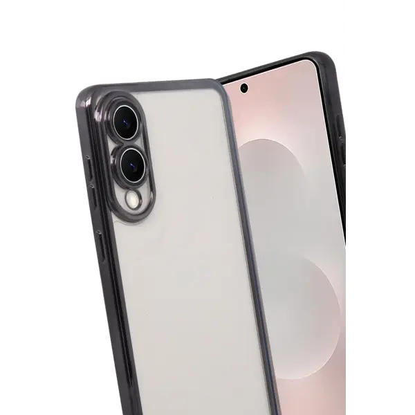 Samsung Galaxy S25 Edge Razer Lensli Silikon - Siyah