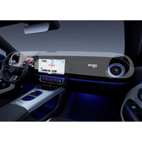 Mercedes Cla ile Uyumlu Mat Ekran Koruyucu Cla 220 Cla 350 4 Parça Set