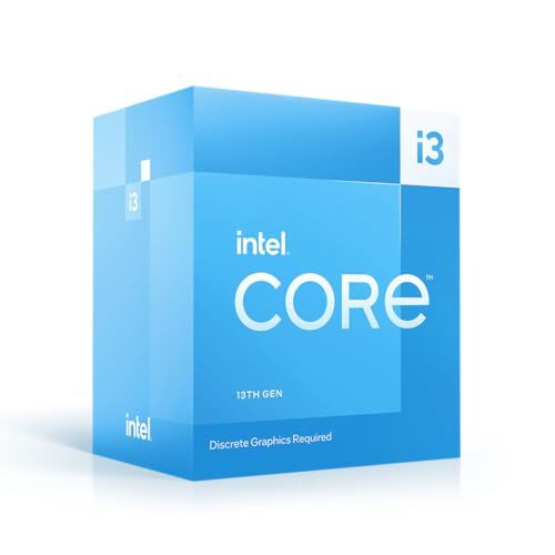 Core i3 13100F 3.40GHz 4 Çekirdek 12MB Önbellek LGA1700 Soket 10nm Kutulu Box İşlemci