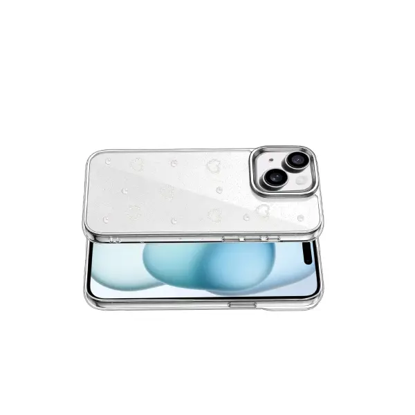 Apple iPhone 14 Fiyonk Desenli Kapak - Desen 10