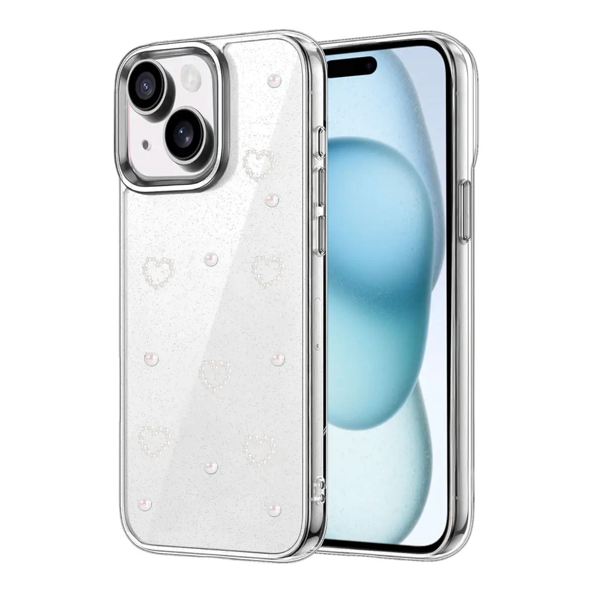 Apple iPhone 14 Fiyonk Desenli Kapak - Desen 10