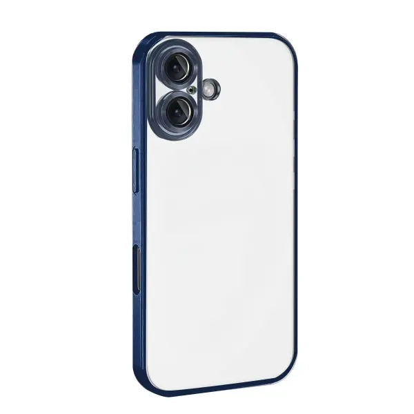 Apple iPhone 17 Razer Lensli Silikon - Lacivert