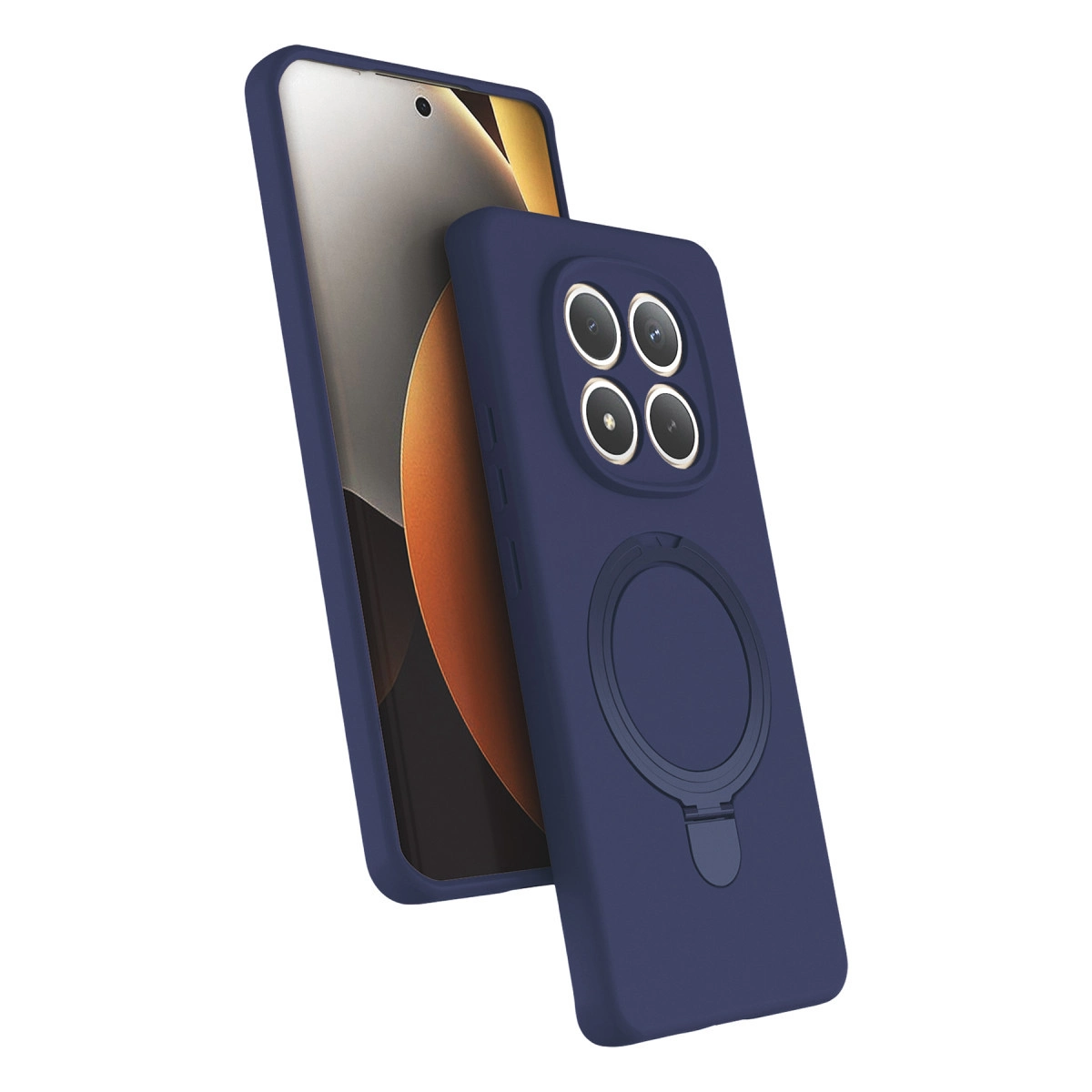 Xiaomi Redmi Note 15 Pro 5g Regal Magsafe Standlı Kapak - Lacivert
