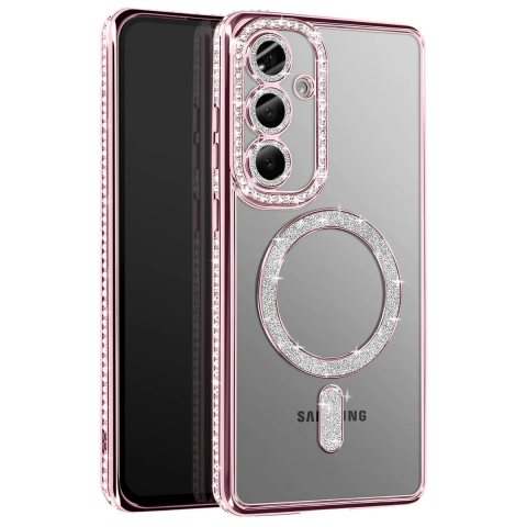 Joko Samsung Galaxy S26 Plus Joke Simli Magneticsafe Kılıf - Pembe